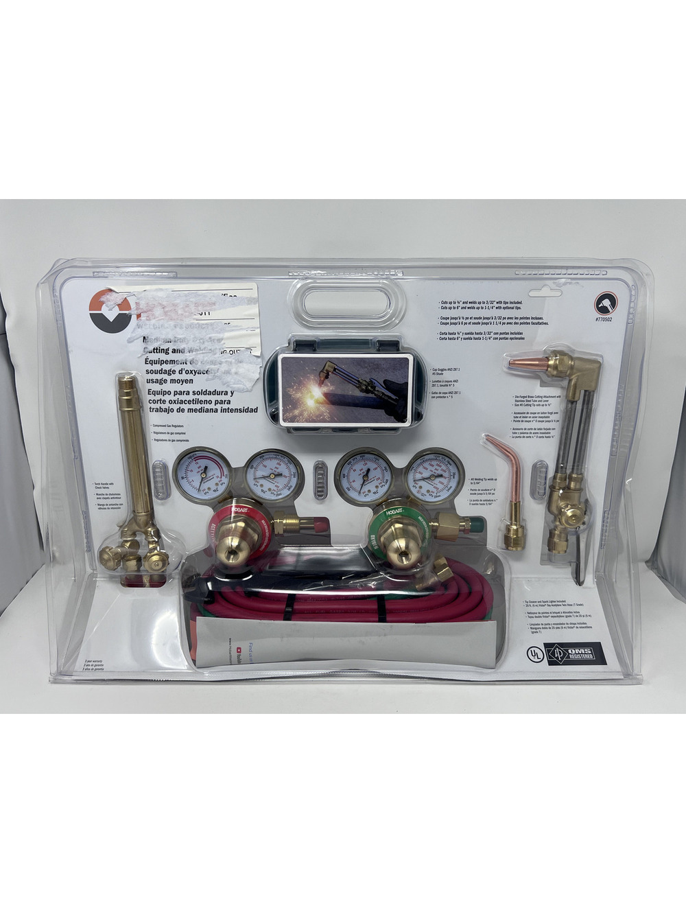 Hobart 770502 Oxy/acetylene Cutting And Welding Outfit
